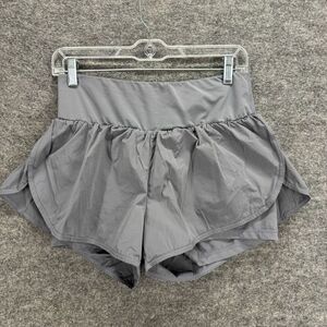 Cadmus Activewear Shorts Girls XL Gray Mid Rise Pull On Athletic Elastic Waist